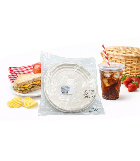 Farfurii T21 cm Plate – Reutilizabile (50 Buc/Set) En-gross