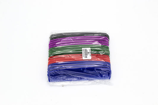 Pieptan de par color plastic "22 cm" (20 buc/set) engross