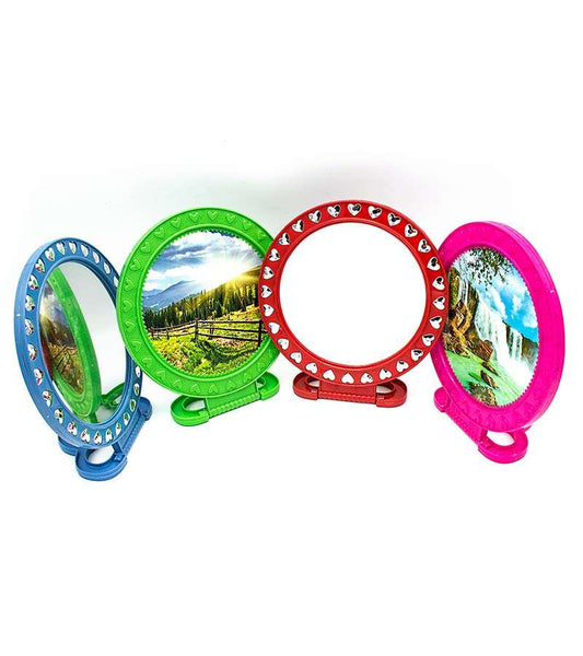 Oglinda plastic rotunda color "Size-L" (15 buc/set)