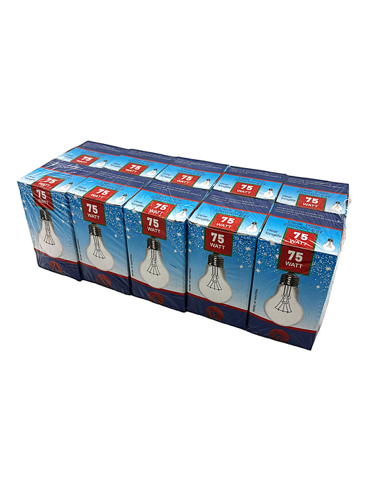Becuri Elvan 75W engross (10 buc/set)