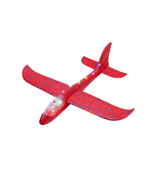 Avion Din Polistiren Cu Lumina (150 buc/bax) En-gross