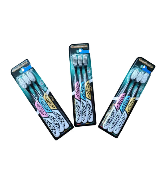 Periute De Dinti "GoodDentist" (3 Buc/Set) (12 Set/Cutie) En-gross