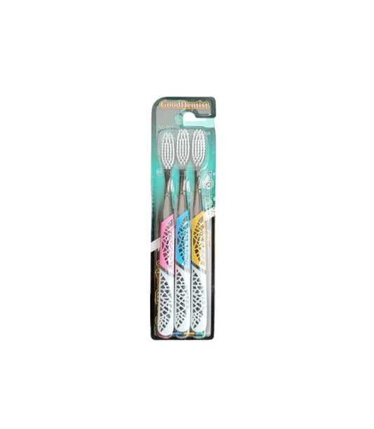 Periute De Dinti "GoodDentist" (3 Buc/Set) (12 Set/Cutie) En-gross